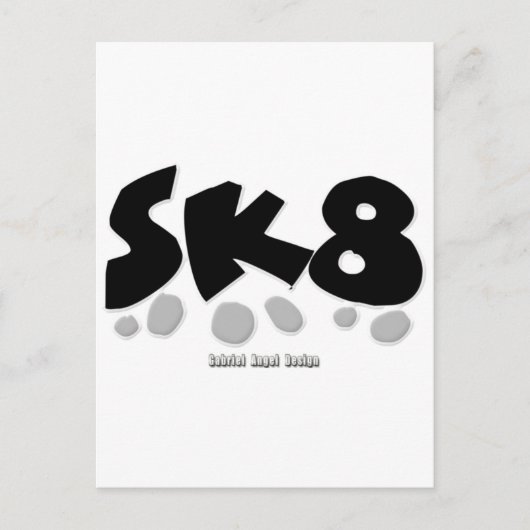 SK8 BRIEFKAART (Voorkant)