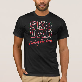 SK8 DAD - Financiering van de droom - Rood - Donke T-shirt