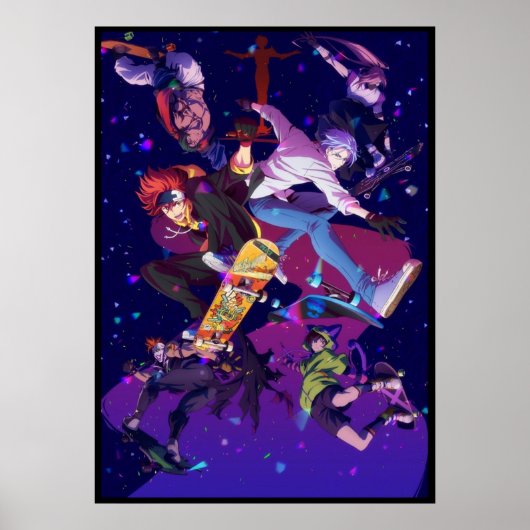 SK8 De oneindige tekens Poster (Voorkant)