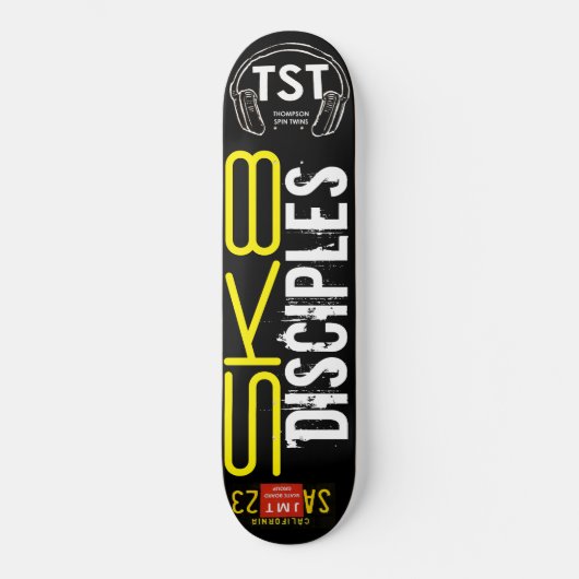 SK8 DISCIPLES Skateboard (Voorkant)