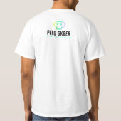 SK8 & Game On: PitoSK8er-editie T-shirt (Achterkant)