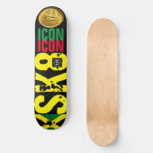 SK8 ICON 8 1/2" Skateboard Dek (Voorkant)