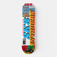 SK8 INVADERS JMT 8 1/4" Skateboard Deck