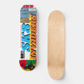SK8 INVADERS JMT 8 1/4 "Skateboard Deck Persoonlijk Skateboard (Voorkant)