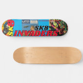 SK8 INVADERS JMT 8 1/4 "Skateboard Deck Persoonlijk Skateboard (Horizontaal)