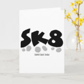 SK8 KAART (Gele Bloem)