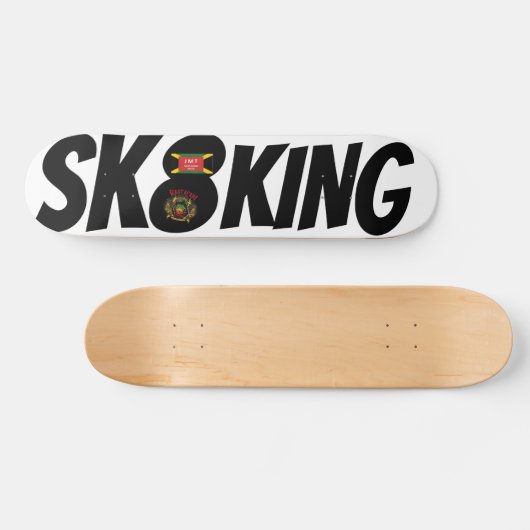 SK8 KANDIDAAT 7 3/4-inch skateboarddek Persoonlijk Skateboard (Horizontaal)