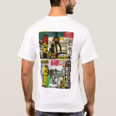 SK8 LEO PATRA Heren Basic T-Shirt (Achterkant)