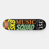 SK8 MUSIC SQUAD Skateboard (Horizontaal)