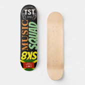 SK8 MUSIC SQUAD Skateboard (Voorkant)