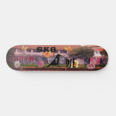 SK8 of DIE Skateboard (Horizontaal)