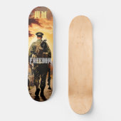 SK8 Patriot 2 Persoonlijk Skateboard (Voorkant)