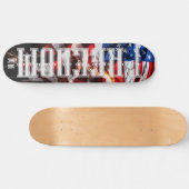 SK8 Patriot Persoonlijk Skateboard (Horizontaal)