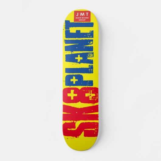 SK8 PLANET  / TST Skateboard (Voorkant)