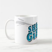 SK8-R GiRL Mug White Koffiemok (Links)