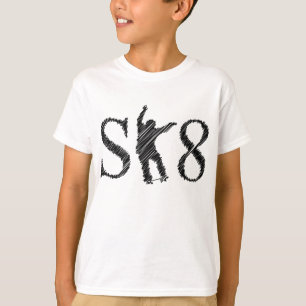 SK8 schaatser T-shirt