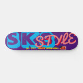 SK8 STIJLE JMT7 3/4-inch skateboard deck (Horizontaal)