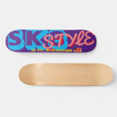 SK8 STIJLE JMT7 3/4-inch skateboard deck (Horizontaal)
