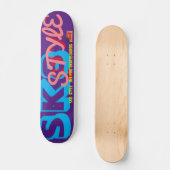 SK8 STIJLE JMT7 3/4-inch skateboard deck (Voorkant)