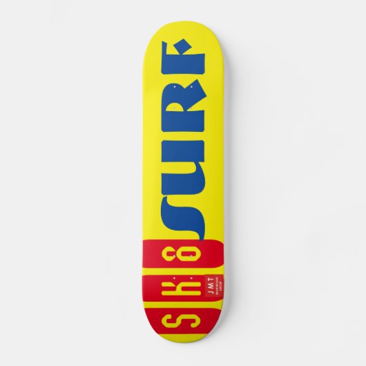 SK8 SURF OFFICIËLE Skateboard (Voorkant)