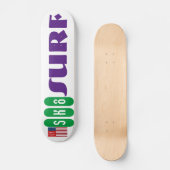 SK8 SURVEN OFFICIEEL Skateboard (Voorkant)
