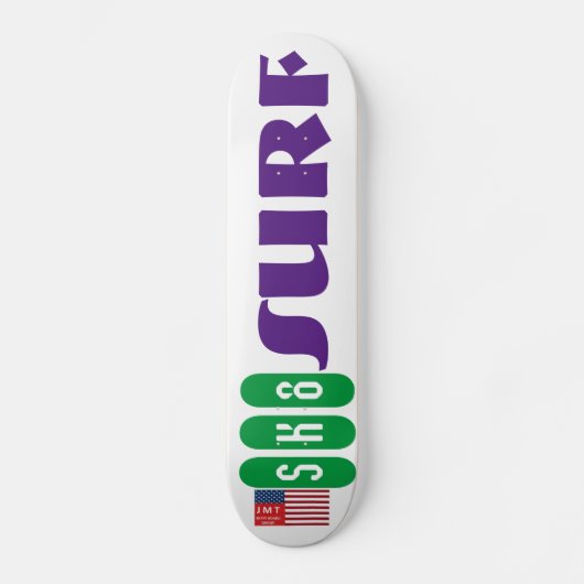 SK8 SURVEN OFFICIEEL Skateboard (Voorkant)