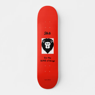 Sk8 voor koning persoonlijk skateboard