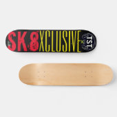 SK8 XCLUSIEF 7 3/4-inch skateboard deck (Horizontaal)