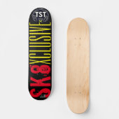 SK8 XCLUSIEF 7 3/4-inch skateboard deck (Voorkant)