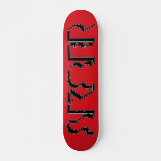 Sk8er Skateboard (Voorkant)