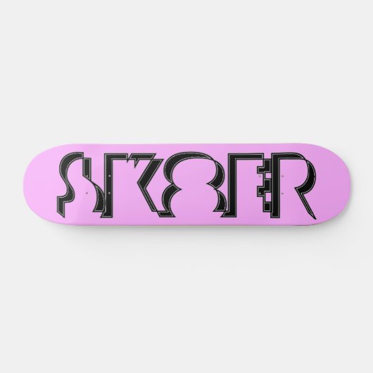 Sk8er Skateboard (Horizontaal)
