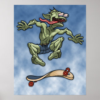 Sk8fish Fred Poster