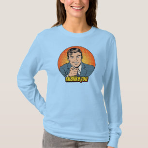 SK8Like You Showoff Vrouwen T-shirt met lange mouw
