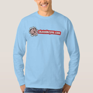 SK8LikeYou Point Mannen longsleeve T-shirt - Licht