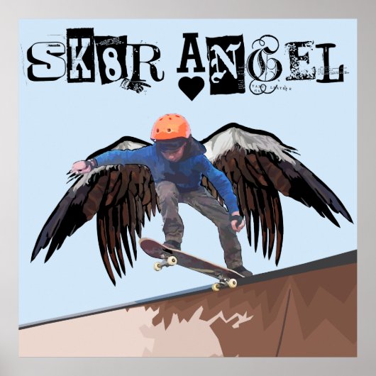 SK8R ENGEL 2 POSTER (Voorkant)