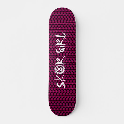SK8R GiRL Skateboard (Voorkant)