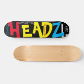 SK8TE HEADZ (Dean Thompson) JMT Skateboard (Horizontaal)