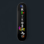 "Sk8teboard St*r 3" Skateboard<br><div class="desc">Het "Sk8teboard St*r 3"-skateboard is een koel en uniek bord voor elke Sk8teboard St*r! De skateboards van Zazzle komen in acht verschillende stijlen op plaatselijk - de bron Noord - Amerikaanse Maple, en zijn ontworpen met professionele kwaliteitsnormen die aan de strengste het schaatsen zullen staan! Gratis tape met uw eerste...</div>