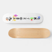 "Sk8teboard St*r 4" Skateboard (Horizontaal)