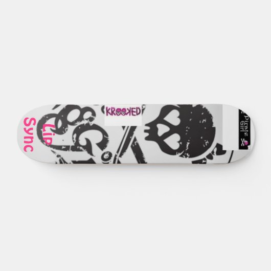 sk8ter, cool, krooked, Lip Sync Skateboard (Horizontaal)
