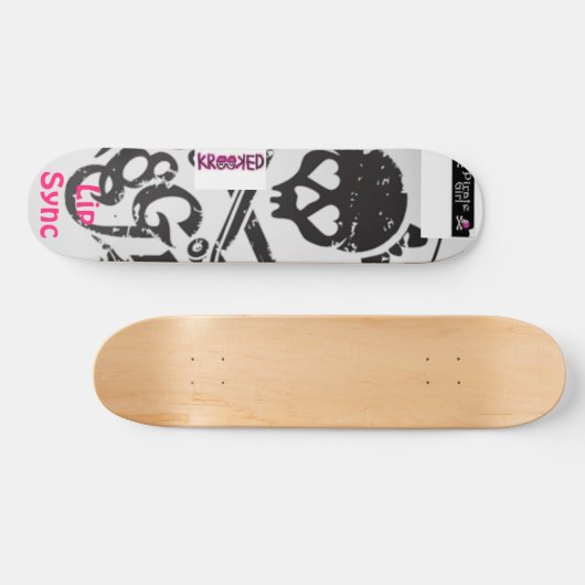 sk8ter, cool, krooked, Lip Sync Skateboard (Horizontaal)