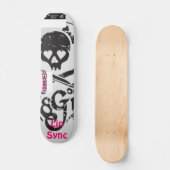 sk8ter, cool, krooked, Lip Sync Skateboard (Voorkant)