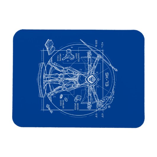 SK-73 Magnet Magneet (Horizontaal)