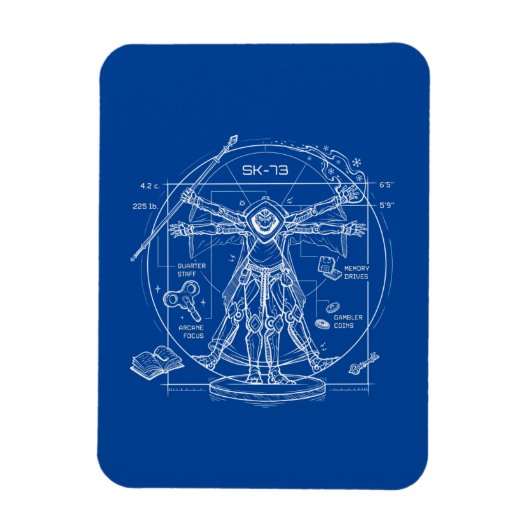 SK-73 Magnet Magneet (Verticaal)
