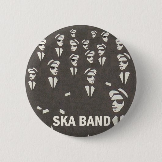 ska-band ronde button 5,7 cm (Voorkant)