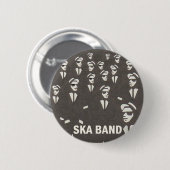 ska-band ronde button 5,7 cm (Voorkant /achterkant)