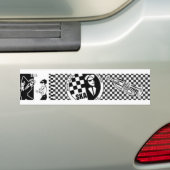 Ska Bumpersticker (Op auto)