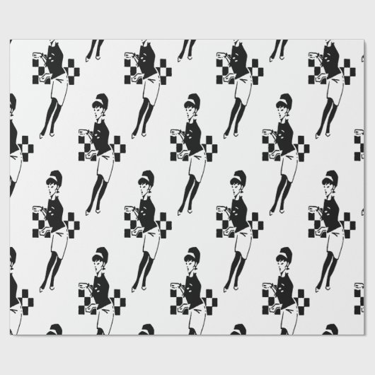 SKA Dancer Cadeaupapier (Vlak)