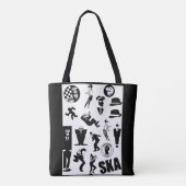 Ska-dans Tote Bag (Achterkant)