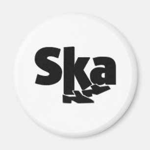 SKA dansende voeten Magneet